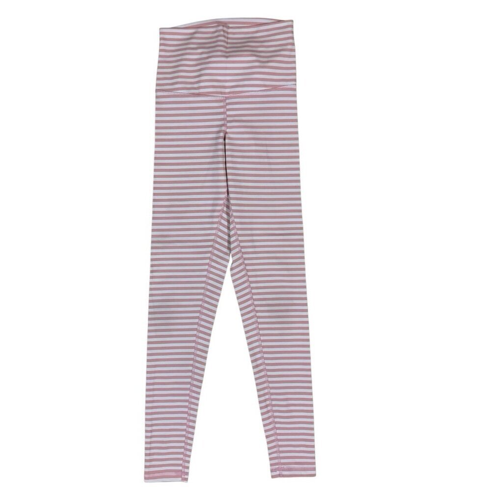 DYI Define Your Inspiration Striped High Waist Workout Leggings‎ Pink XS